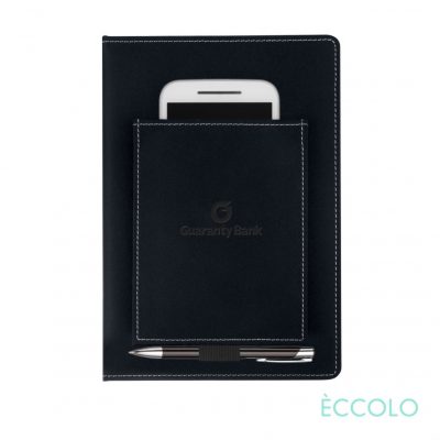 Eccolo® Austin Journal/Clicker Pen - (M) Black-1