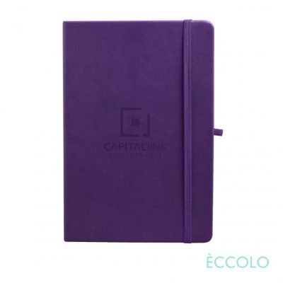 Eccolo® Cool Journal - (M) 5¾"x8¼" Purple-1