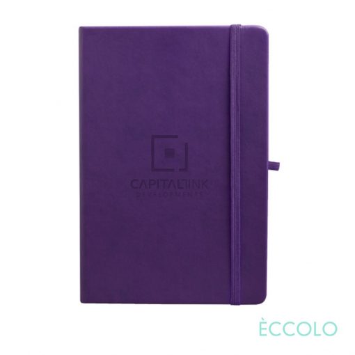 Eccolo® Cool Journal - (M) 5¾"x8¼" Purple
