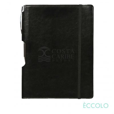 Eccolo® Rhythm Journal/Clicker Pen - (L) Black-1