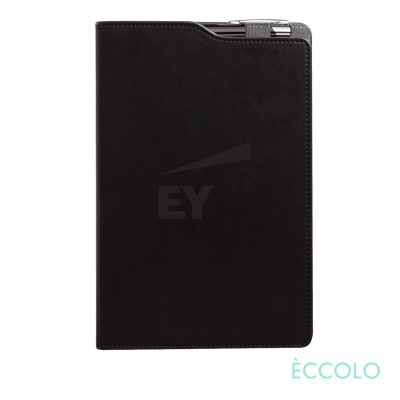 Eccolo® Soca Journal/Clicker Pen - (M) Black