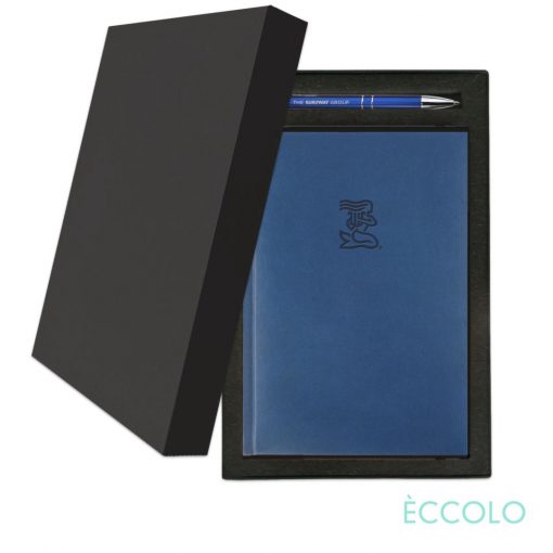 Eccolo® Symphony Journal/Clicker Pen Gift Set - (M) Blue