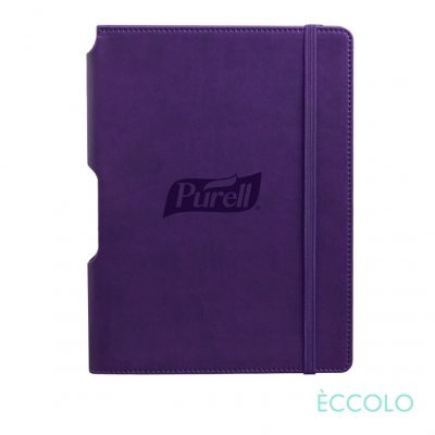 Eccolo® Tempo Journal - (M) 5¾"x8¼" Purple-1