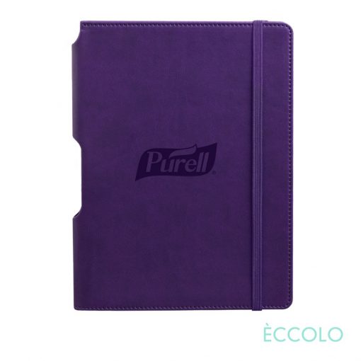 Eccolo® Tempo Journal - (M) 5¾"x8¼" Purple-1