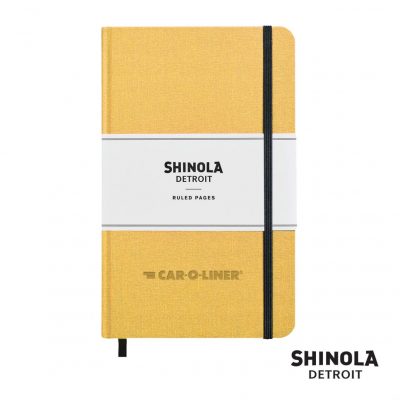 Shinola® HardCover Journal - (M) 5¼"x8¼" Golden Yellow