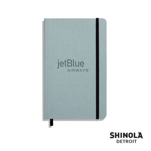 Shinola® SoftCover Journal - (M) 5¼"x8¼" Harbor Blue