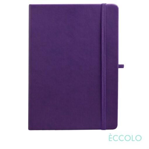 Eccolo® Cool Journal - (L) 7"x9¾" Purple-2