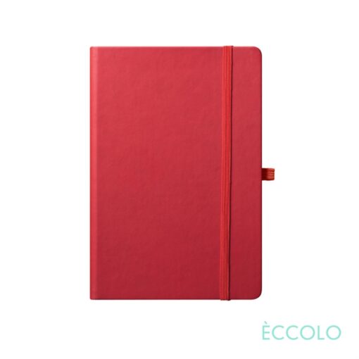 Eccolo® Cool Journal - (S) 3½"x5½" Red-2