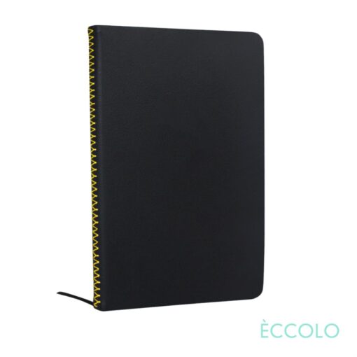 Eccolo® New Wave Journal - (M) 5¾"x8¼" Yellow-2