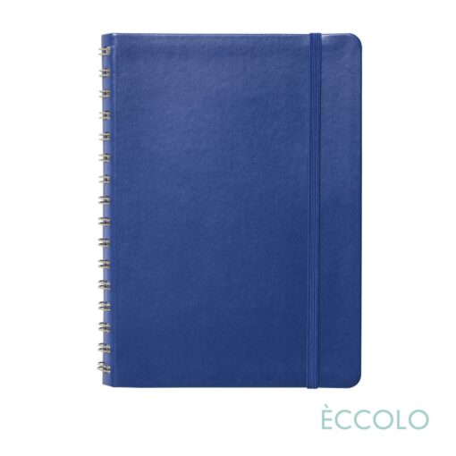 Eccolo® Kabuki Spiral Journal - (M) 6"x8" Blue-2