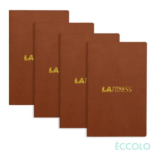 Eccolo® Single Meeting Journal - Pack of 4 Tan