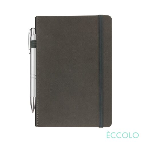 Eccolo® Memphis Journal/Clicker Pen - (M) Grey-2