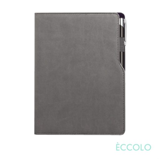 Eccolo® Mambo Journal/Clicker Pen - (M) Black-2
