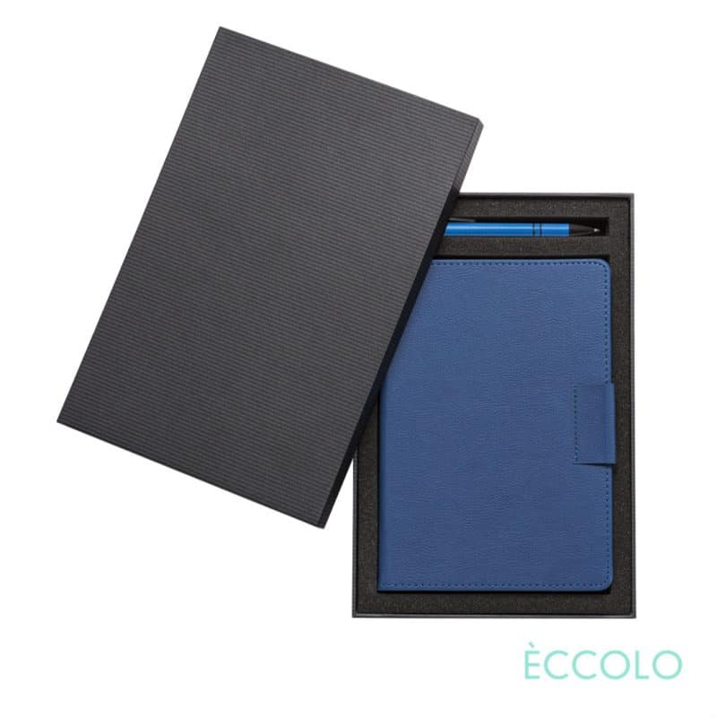 Custom Eccolo® Carlton Journal/Austen Pen/Stylus Gift Set - 4