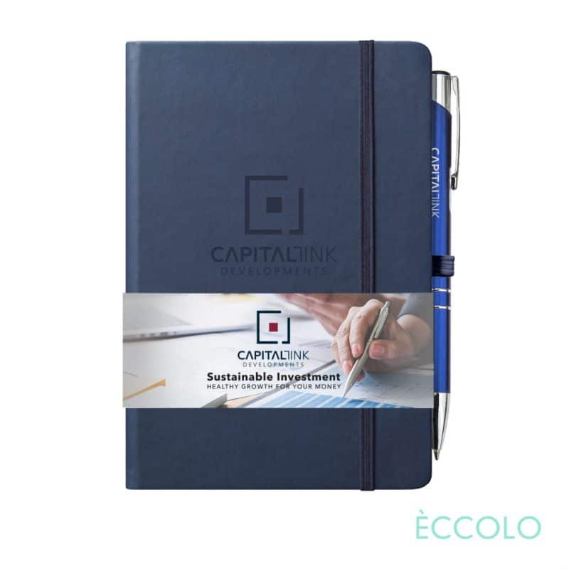 Custom Eccolo® Cool Journal/Clicker Pen - (M) - 6