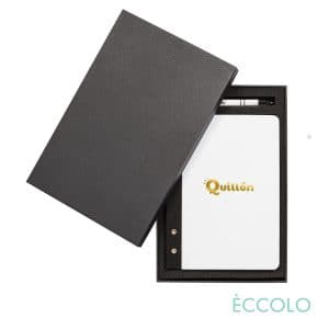 Custom Eccolo® Fandango Journal/Austen Pen/Stylus Gift Set