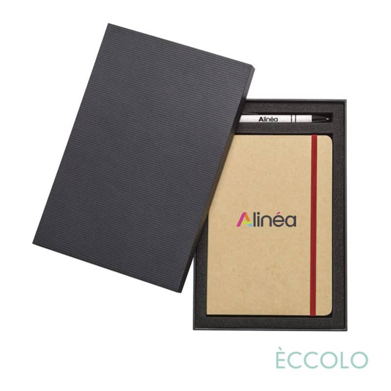 Custom Eccolo® Krafty Journal/Austen Pen/Stylus Gift Set - 3