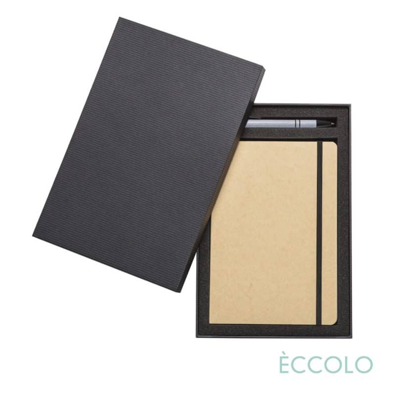 Custom Eccolo® Krafty Journal/Austen Pen/Stylus Gift Set - 5