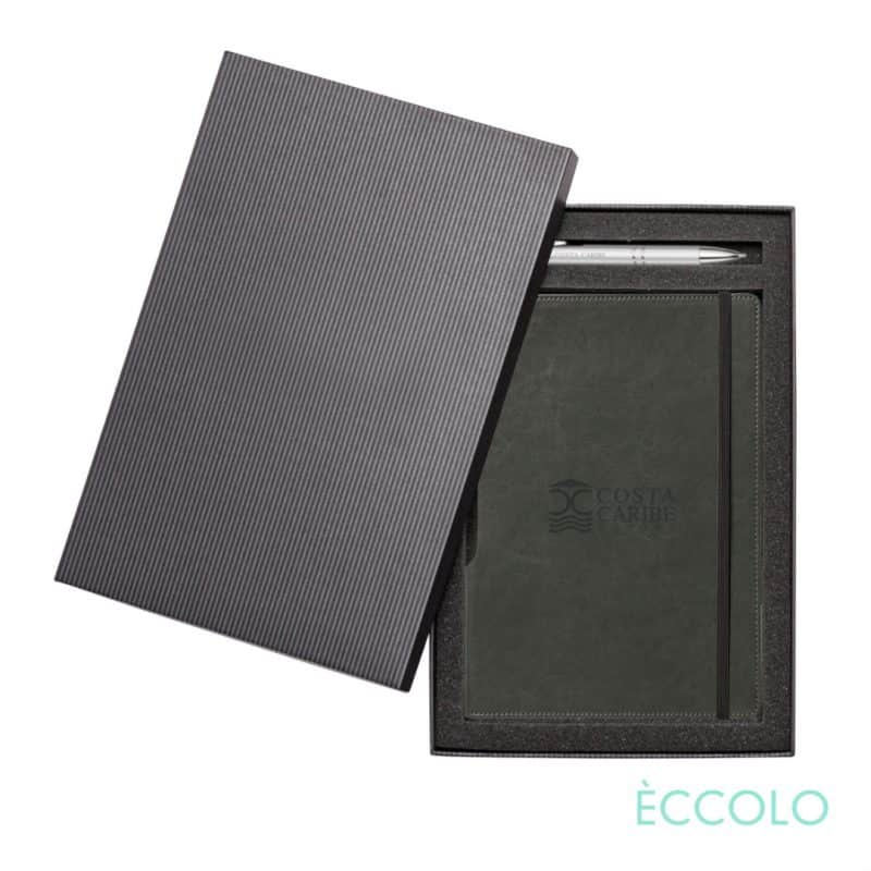 Custom Eccolo® Rhythm Journal/Clicker Pen Gift Set - (M) - 4