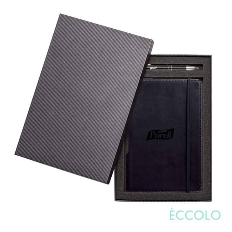 Custom Eccolo® Tempo Journal/Clicker Pen Gift Set - (M) - 3