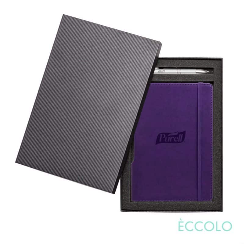 Custom Eccolo® Tempo Journal/Clicker Pen Gift Set - (M) - 5