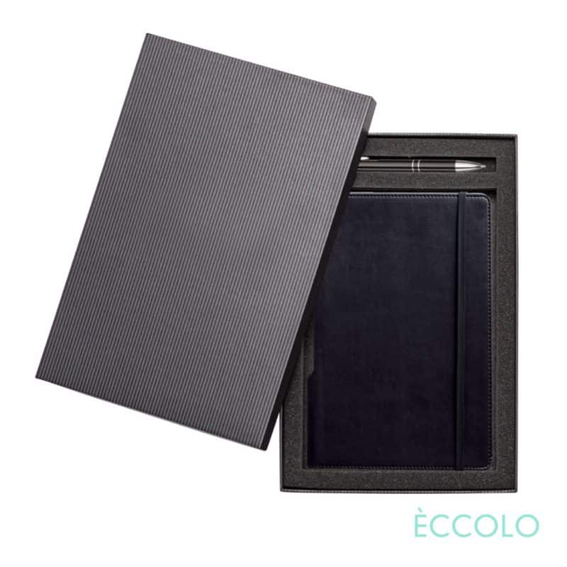 Custom Eccolo® Tempo Journal/Clicker Pen Gift Set - (M) - 8
