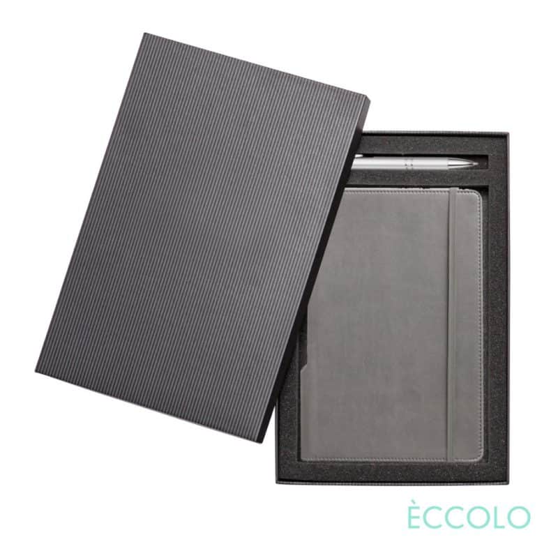 Custom Eccolo® Tempo Journal/Clicker Pen Gift Set - (M) - 9
