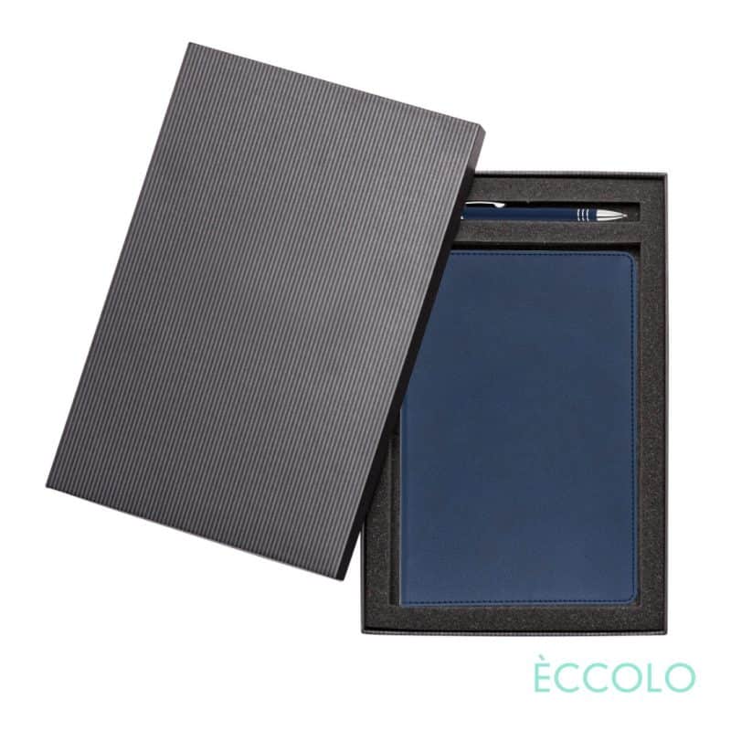 Custom Eccolo® Two Step Journal/Venino Pen Gift Set - (M) - 1