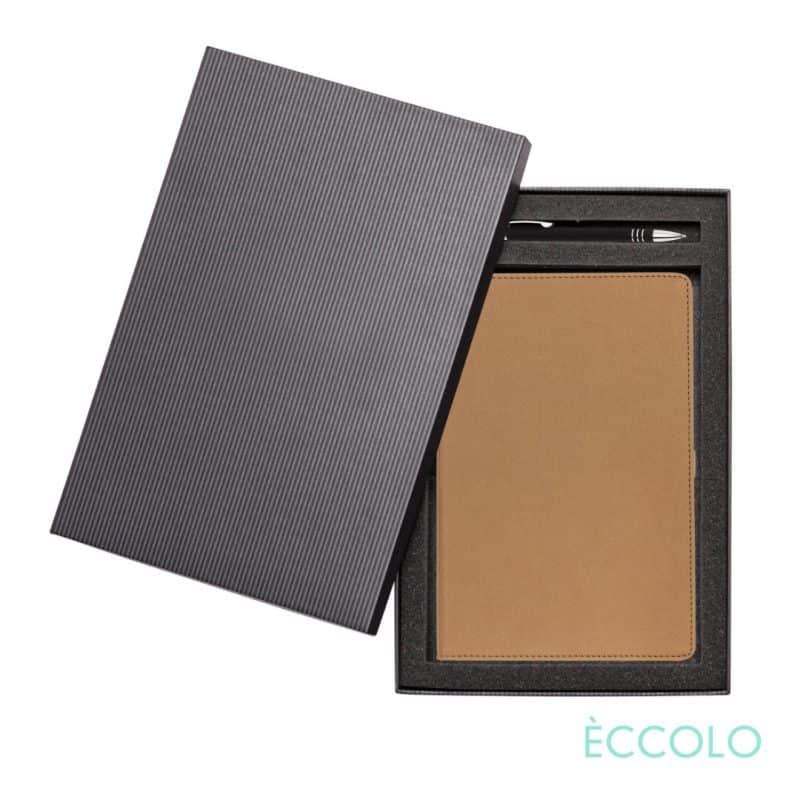 Custom Eccolo® Two Step Journal/Venino Pen Gift Set - (M) - 5