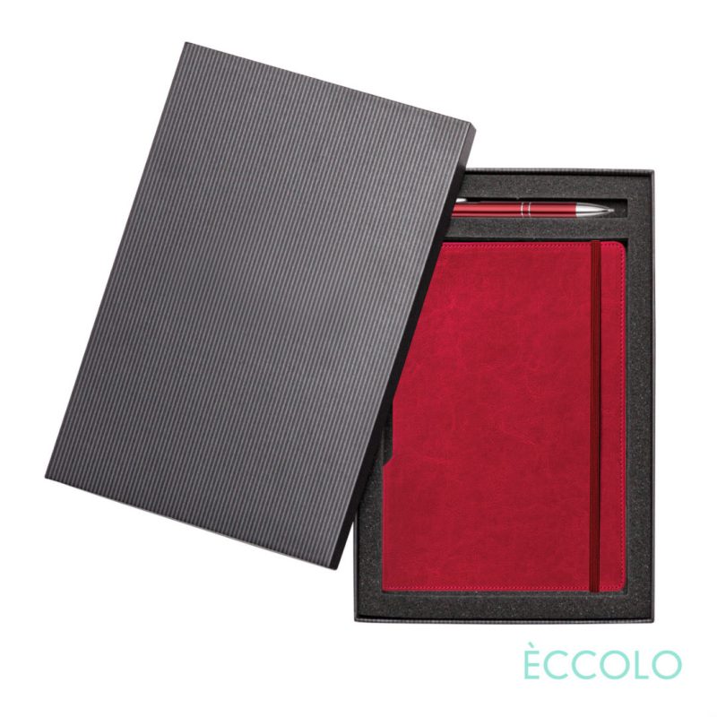 Custom Eccolo® Rhythm Journal/Clicker Pen Gift Set - (M) - 7